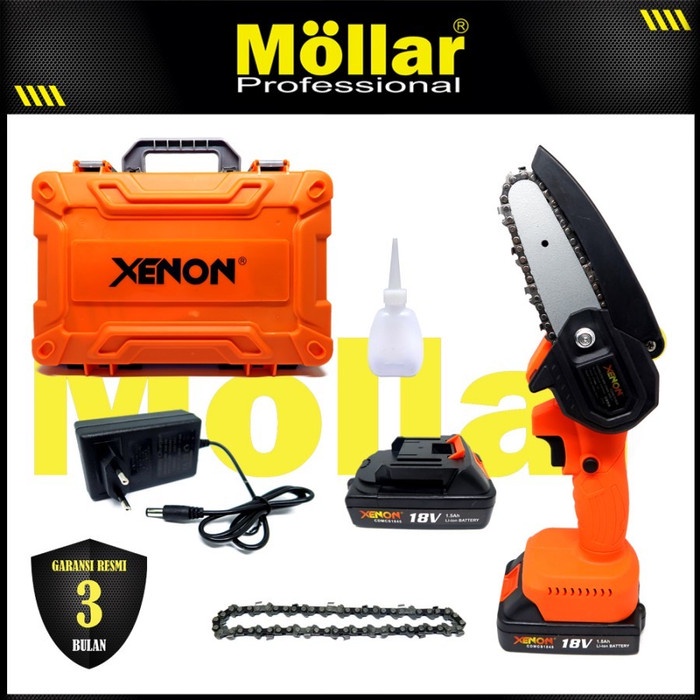 Best Seller Xenon Cdmcs1845 Mesin Mini Chainsaw Cordless - Chain Saw 18 Volt