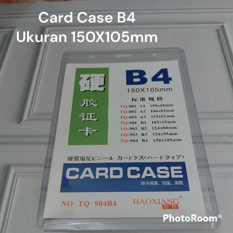 

Card Case B4 (20) Kartu Plastik Panitia Id Card Nametag Plastik 150 x 105