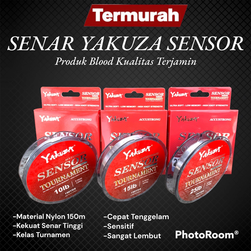 Senar Pancing Yakuza SENSOR 150Yds Original 100%