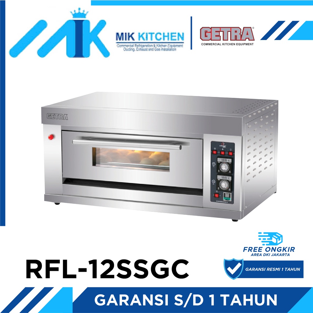 Gas Baking Oven GETRA RFL12SSGC / RFL12 SS OVEN
