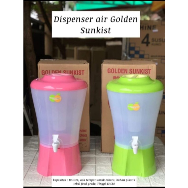 Dispenser air golden Sunkist