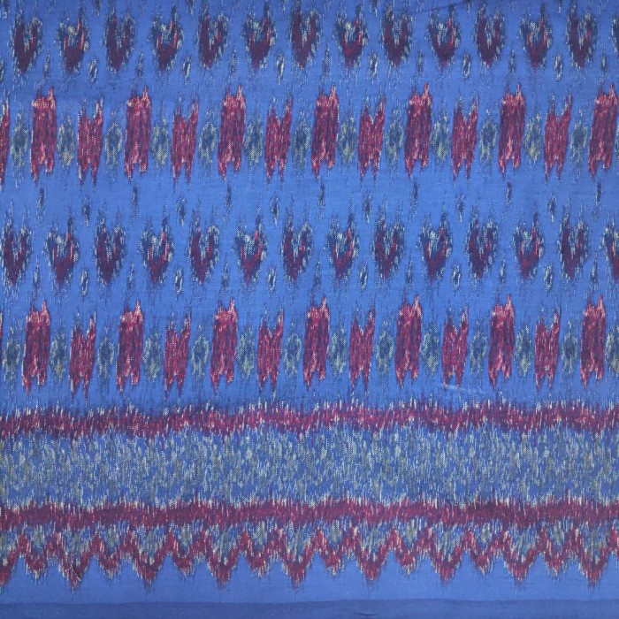 Terlaris Kain Katun Motif Tenun Bali 009 (Tenun Ikat)/ Batik Meteran