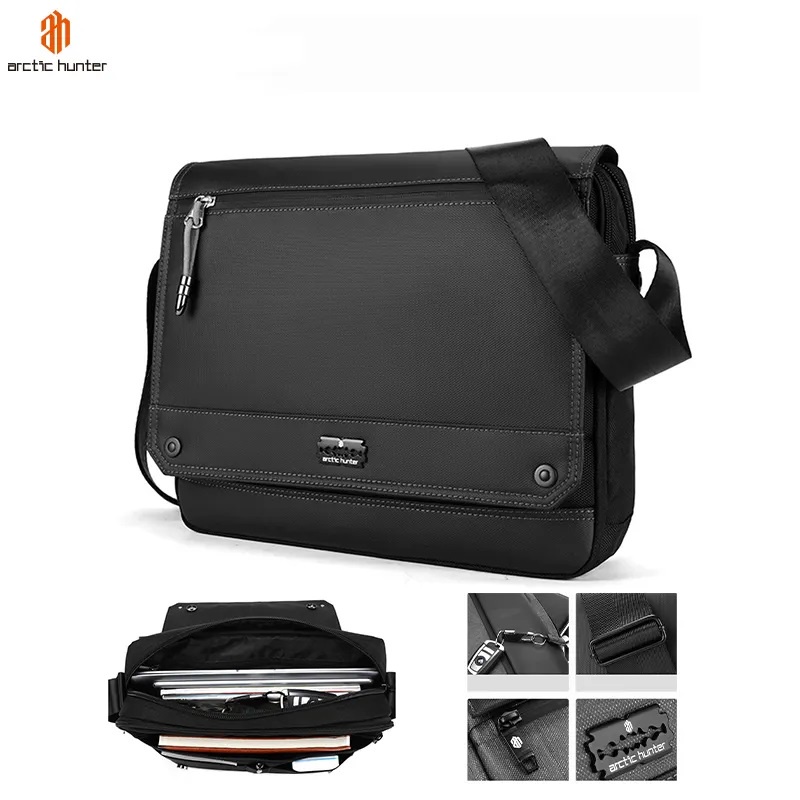 Arctic Hunter K00093 Tas Selempang Jinjing Kerja Bisnis Laptop 14