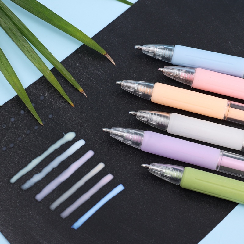 [Warna Random] Bentuk Pulpen Jelly Color Glue Stick Perekat Cepat Kering Warna Solid Dot Glue Pen Stick DIY Akun Tangan Scrapbooking Sekolah Kantor Supply