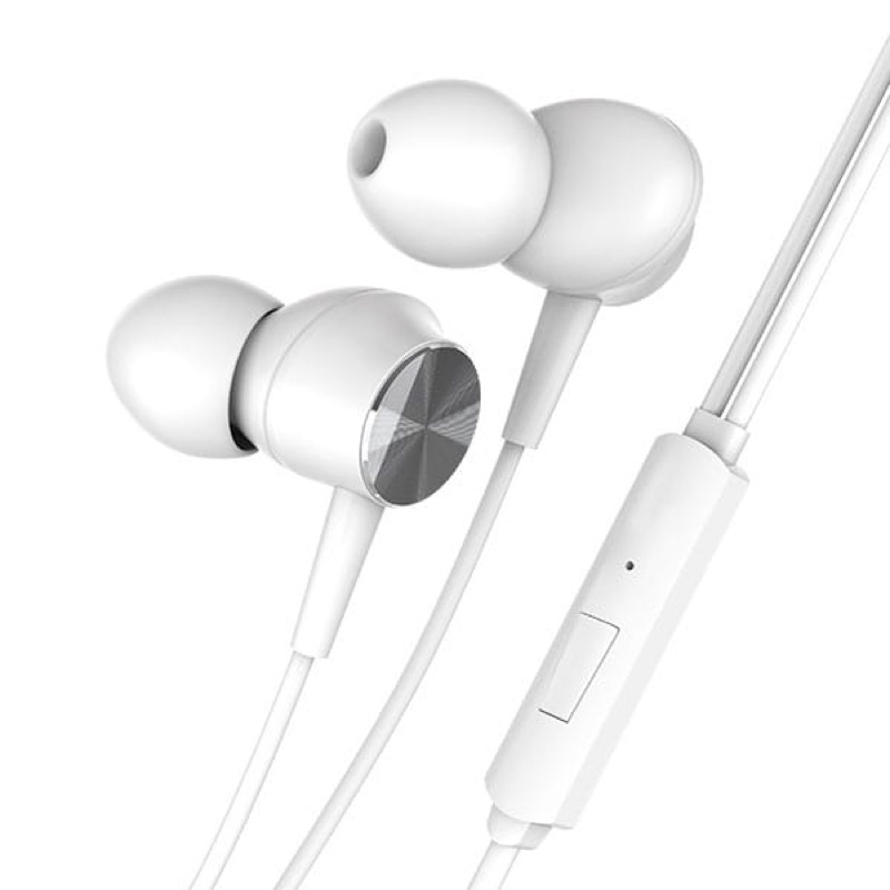 HEADSET HANDSFREE EARPHONE LOG ON CHOPIN LO-HF778 FULL BASS STEREO SOUND IN EAR ORIGINAL