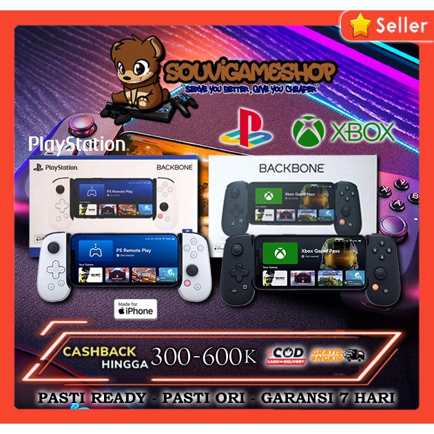 NEW Backbone Controller Joystick One for iPhone Playstation Type C PC LIGHTNING XBOX PS5 ORIGINAL