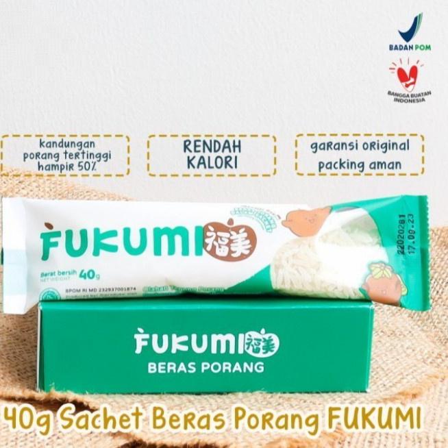 

O92 Fukumi Beras Porang SACHET 40gr Instan Konjac Rice / SKINNY Instan Shirataki Rice NEW PRODUCT ま