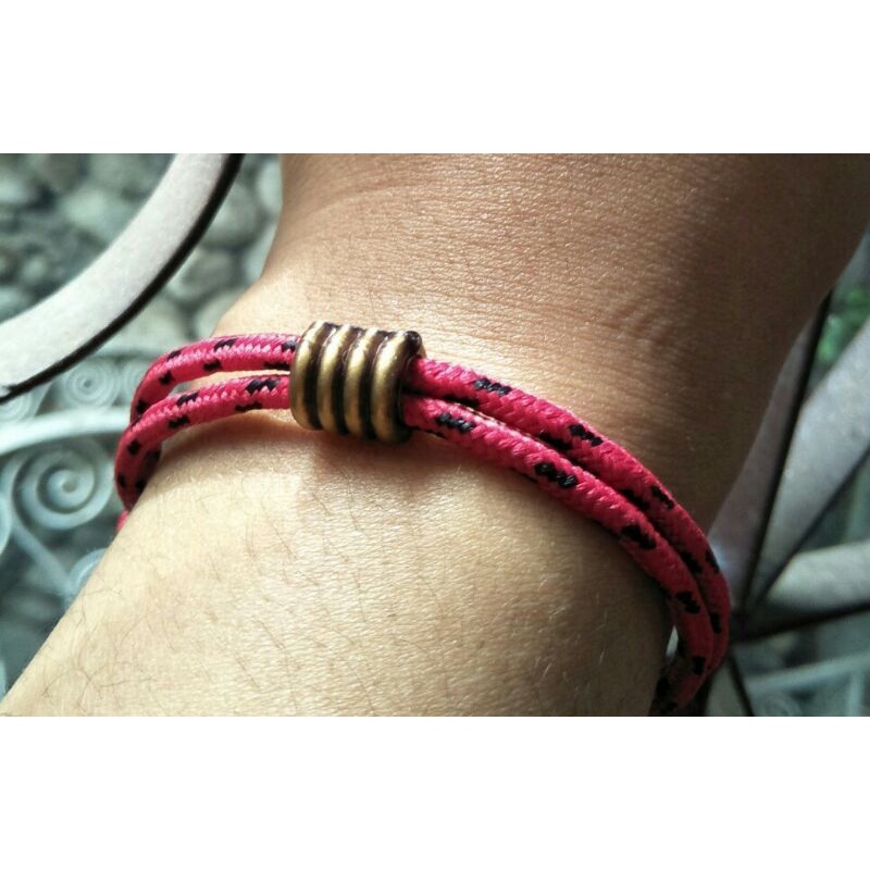 GELANG PRIA GELANG WANITA GELANG UNISEX PRUSIK PARACORD KEWKEW COLLORFULL BRACELETS