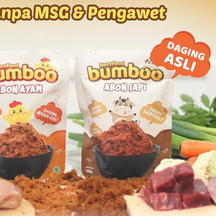 

➺ BUMBOO Abon Asli - Tekstur Lembut MPASI Si Kecil - Sumber Protein - Tanpa MSG - Tanpa Pengawet ➪