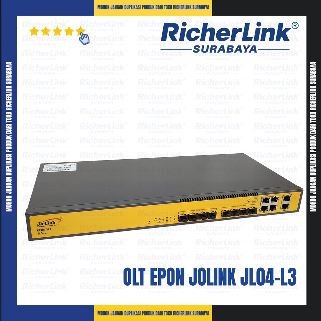 OLT EPON JOLink JL04-L3 - Tanpa SFP