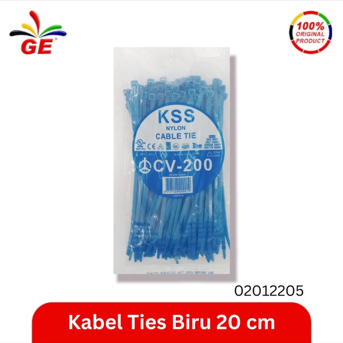 

GE - Kabel Ties Biru 20 cm 02012205
