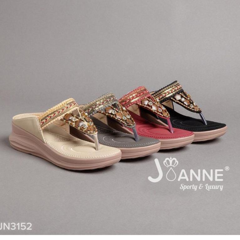 Paling Dicari [JOANNE] Wedges Sandals Wanita JN3152