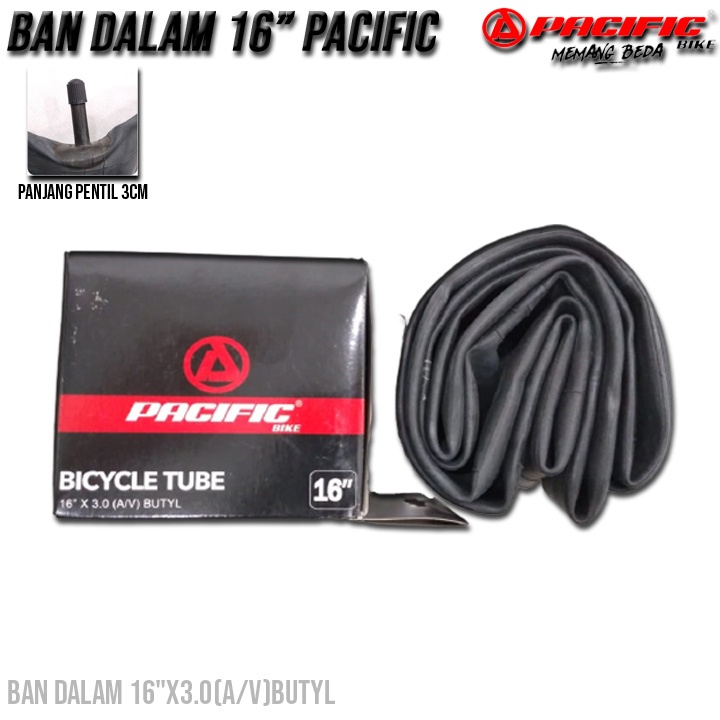 BAN DALAM SEPEDA PACIFIC 16 X 3.0
