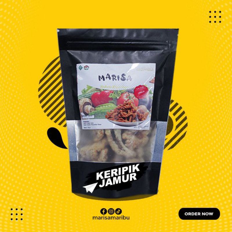 

Keripik Jamur MARISA