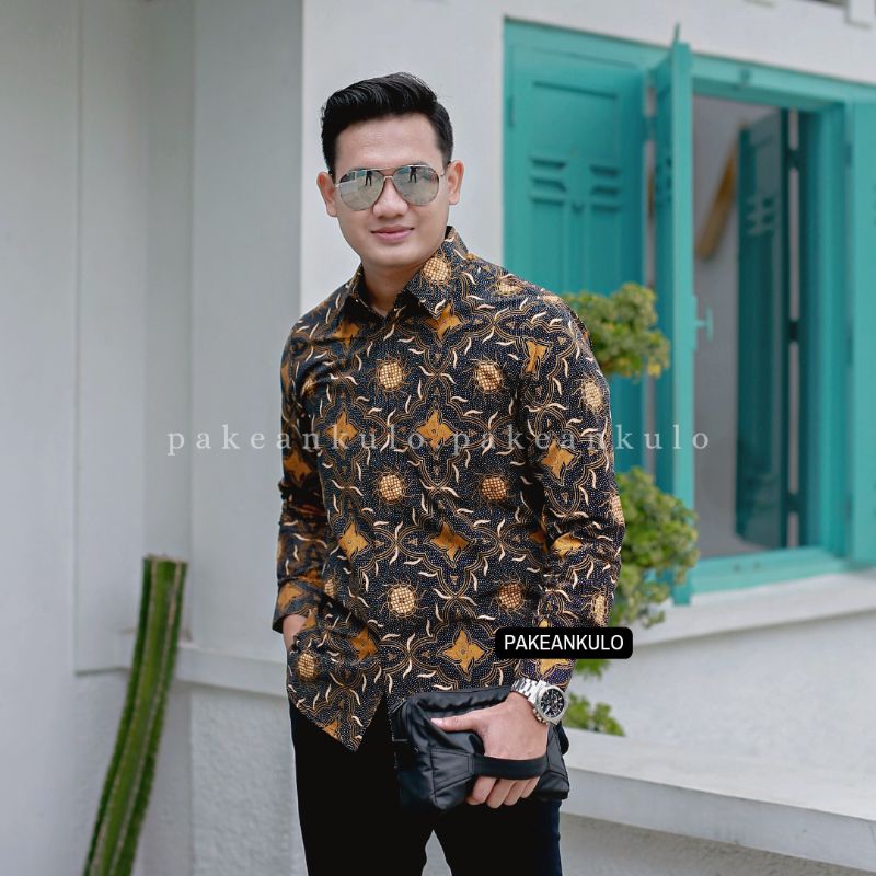 Batik Premium Pria Slimfit || Motif Raden Bilal