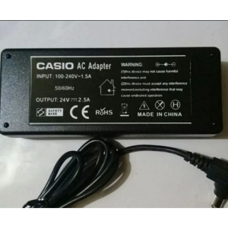 adaptor keyboard Casio 24v series MZX-300 MZX-500 digital piano