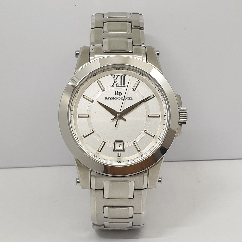 Raymond Daniel RD 229 X Silver White,Jam Tangan Couple(Bisa Beli Satuan)