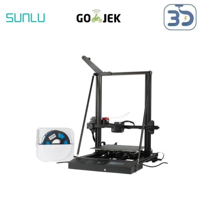 Sunlu S9 Plus 3D Printer Ukuran Besar Autoleveling with FilaDryer Box