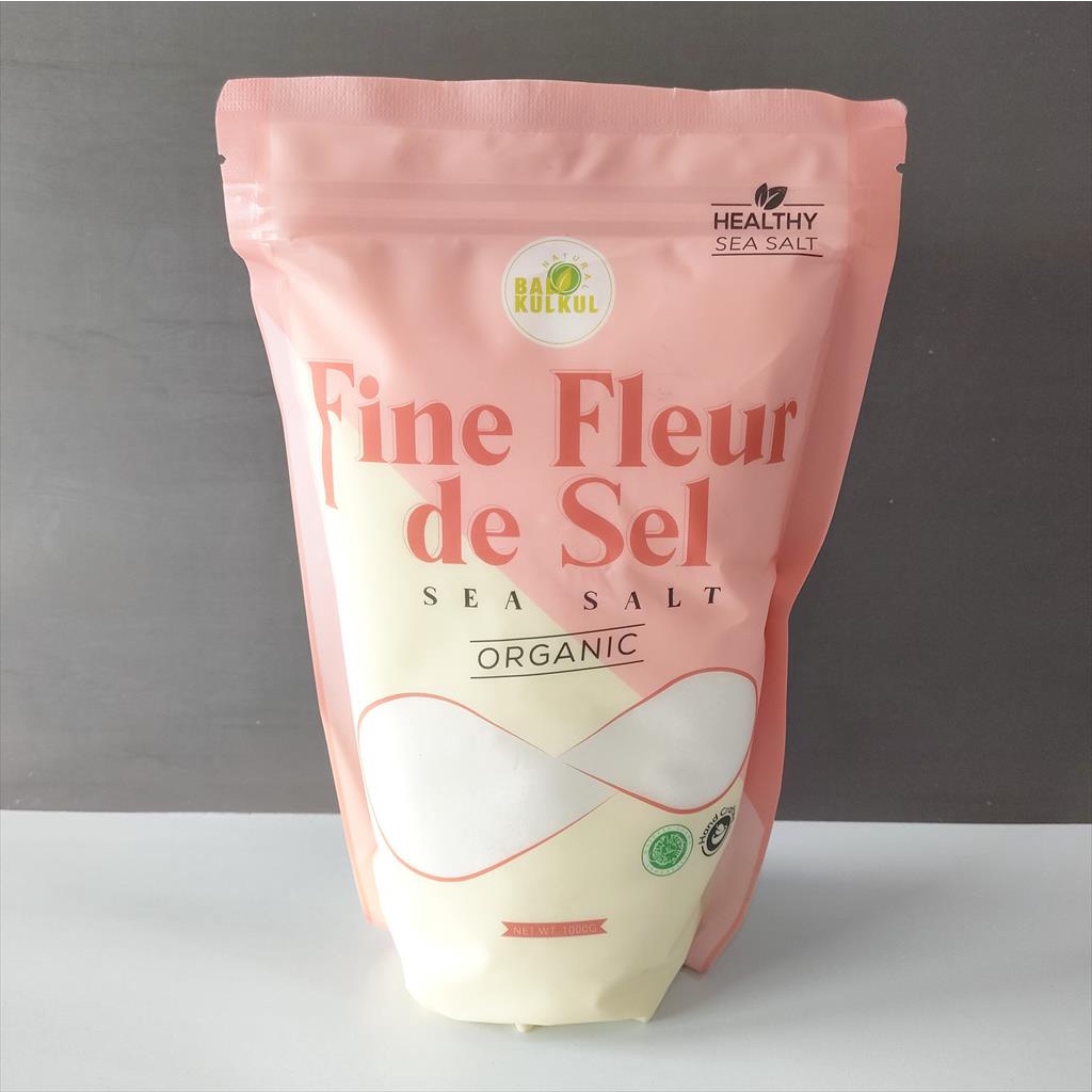 

Bali Kulkul - Sea Salt Fine Grain 1 Kg ( Garam Laut Halus Alami )