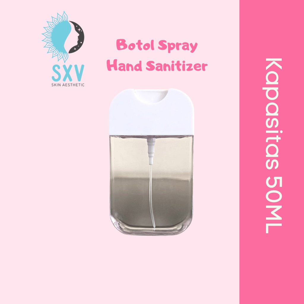 BOTOL HAND SANITIZER SPRAY TANPA LOGO GAMPANG ISI ULANG