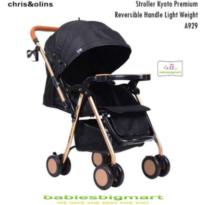 Stroller ChrisOlins A929 Kyoto Premium Setir bolak balik Ukuran XL