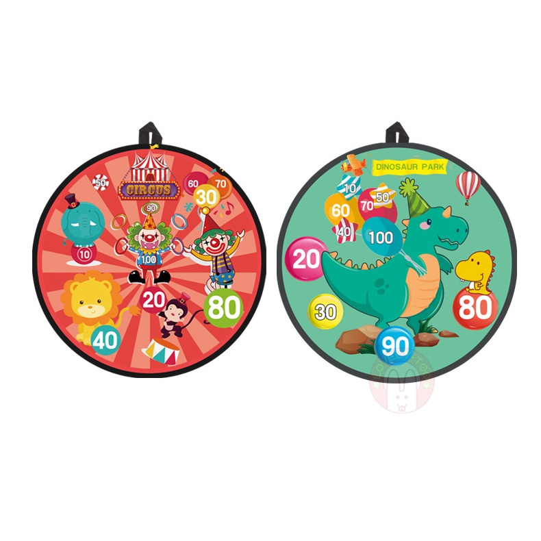 [Pengiriman Cepat] Bola Lempar Target Papan Anak Panah Mainan Lucu Lengket Bola Dart Board Mainan Pelatihan Serut Luar Ruangan Anak