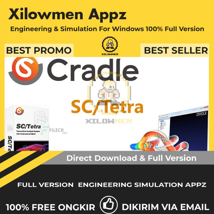 [Full Version] Cradle scTETRA 14.0 Patch 6 Pro Engineering Software Lifetime Win OS