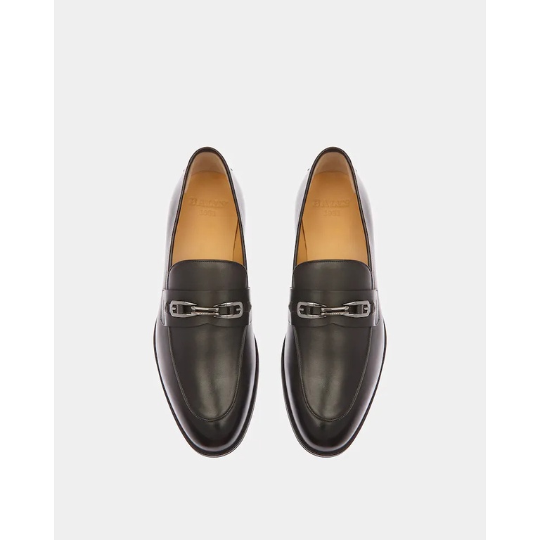 Bally Westro Leather Loafers - Black
