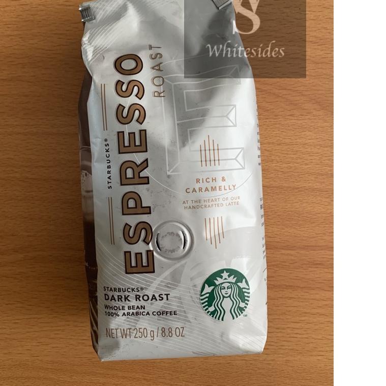 

❉ Starbucks Espresso - Whole Bean Dark / Medium / Golden / Blonde Roast 250gr Coffee Grind Papua New Guinea Veranda Colombia Siren Pike Place House Blend Indonesia Aceh Gayo Breakfast Kenya Guatemala Italian Sumatra Komodo Dragon Verona Kopi Biji ➸