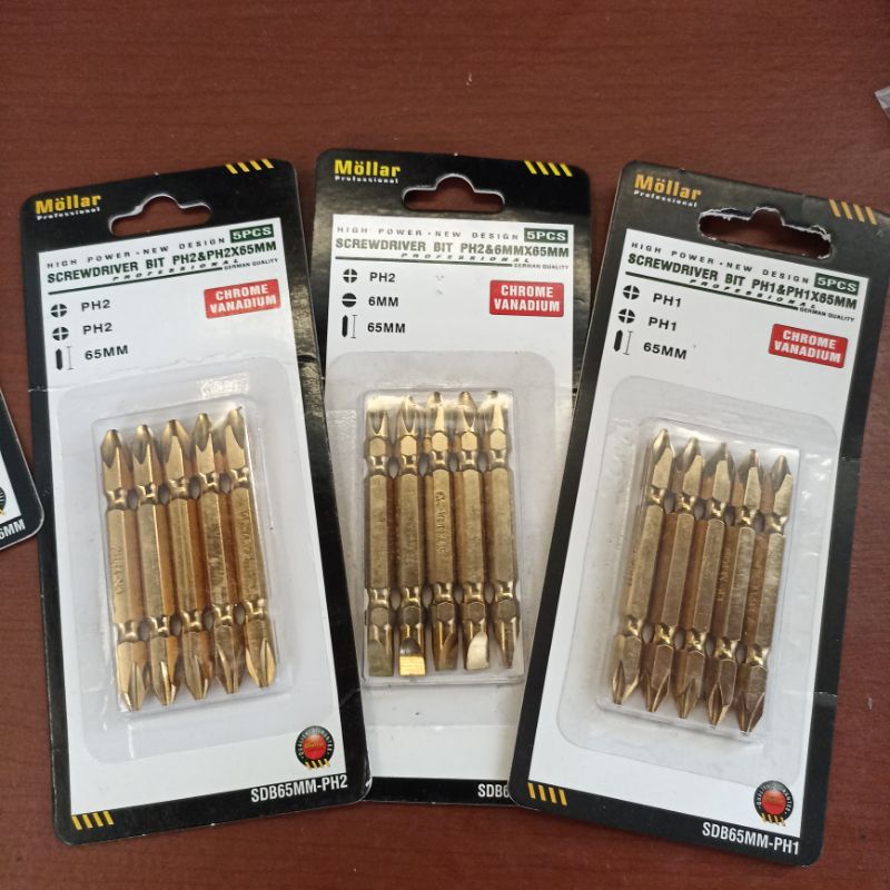 Mata Bor Obeng Mollar Screwdriver PH2 Plus Plus