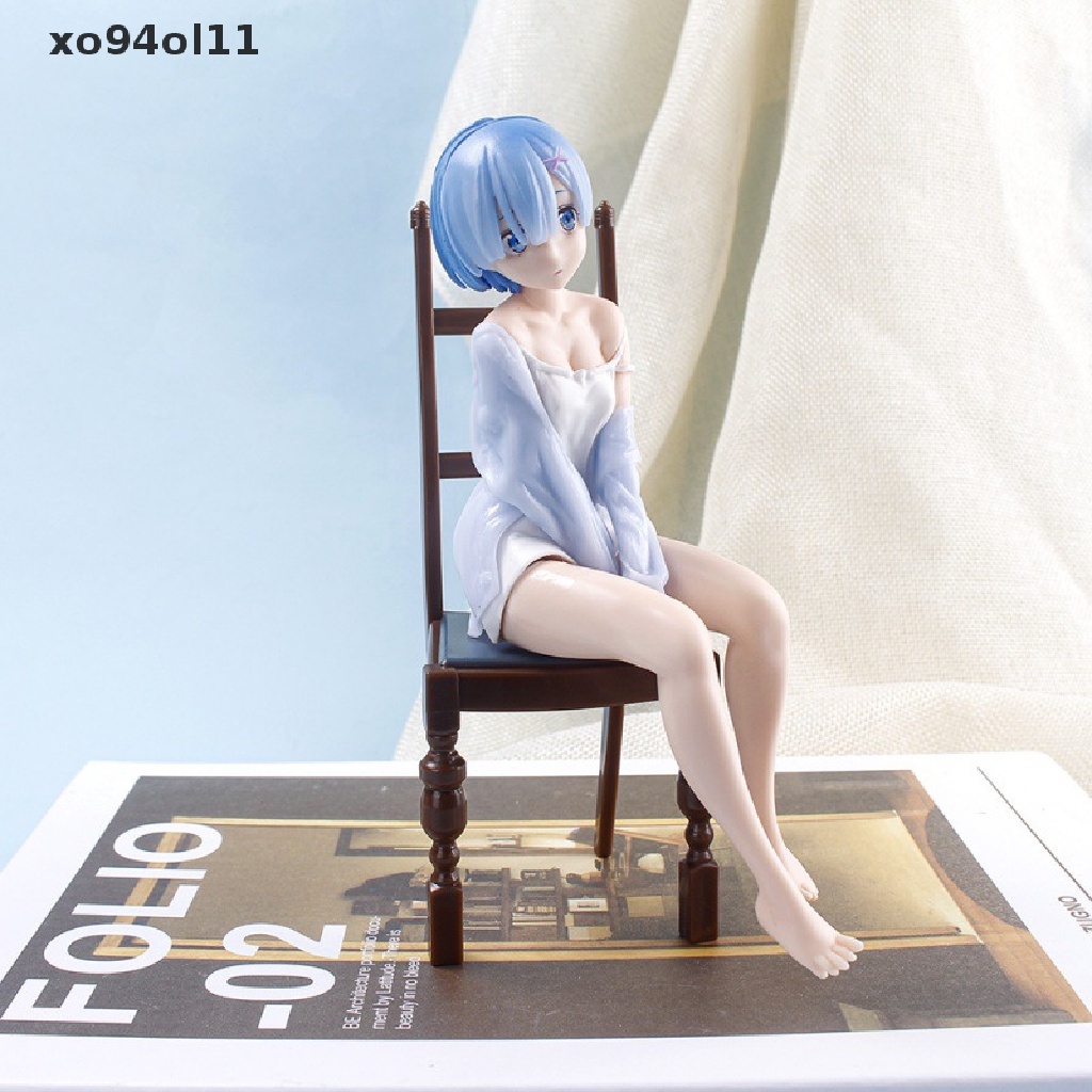 Xo Anime Jepang Kawaii Gadis Piyama Figure Kursi Rem PVC Collection Model Mainan OL