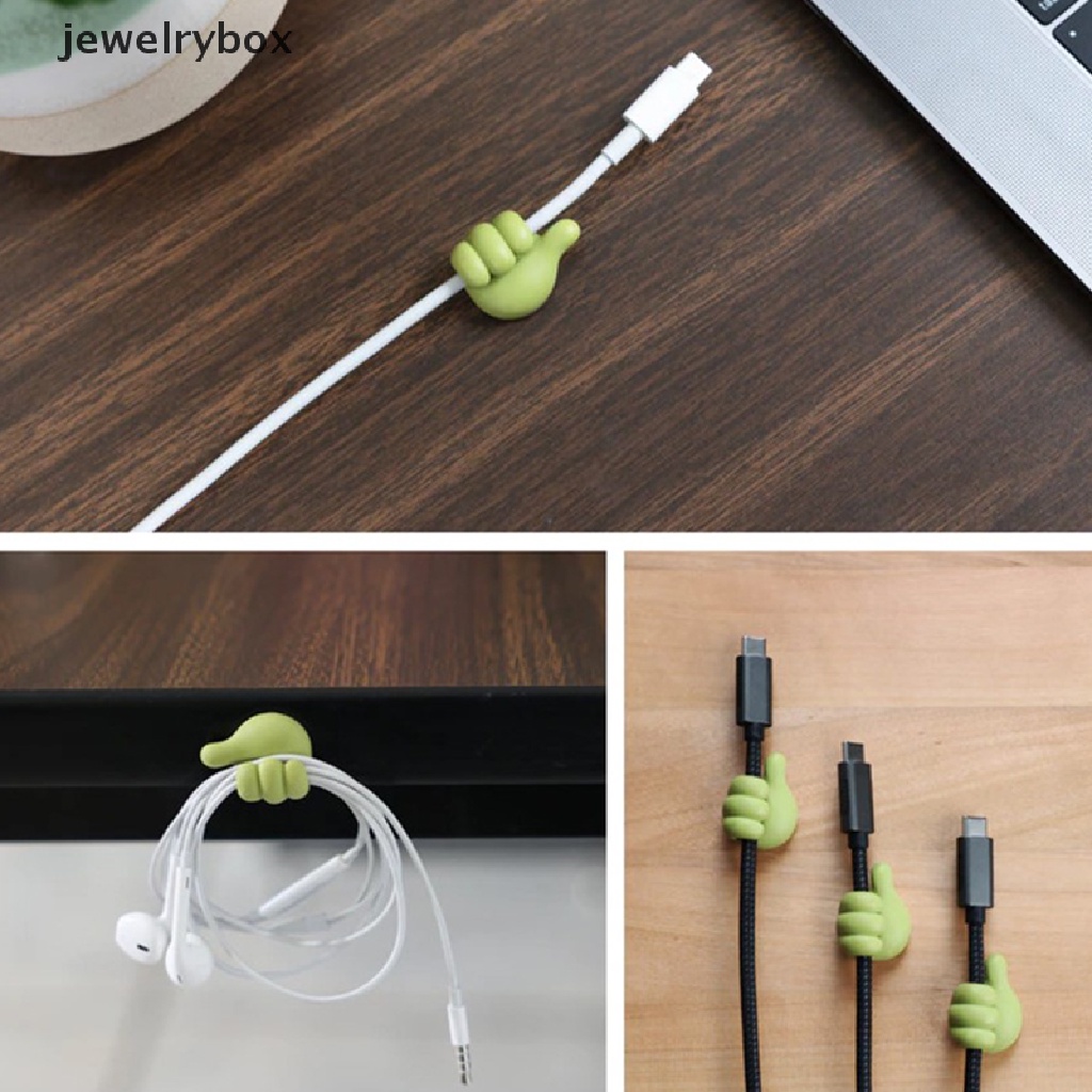 [jewelrybox] Klip Holder Mobil Kawat Cable Holder Tie Clip Fixer Garis Organizer Butik