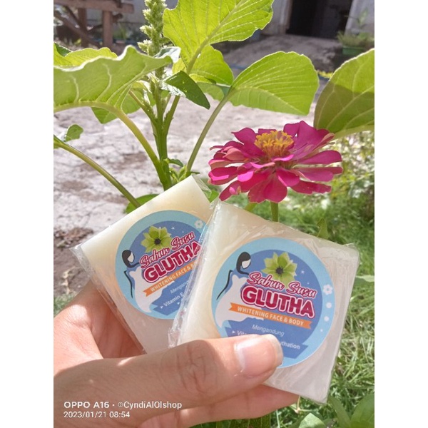 Sabun pemutih wajah dan badan permanen