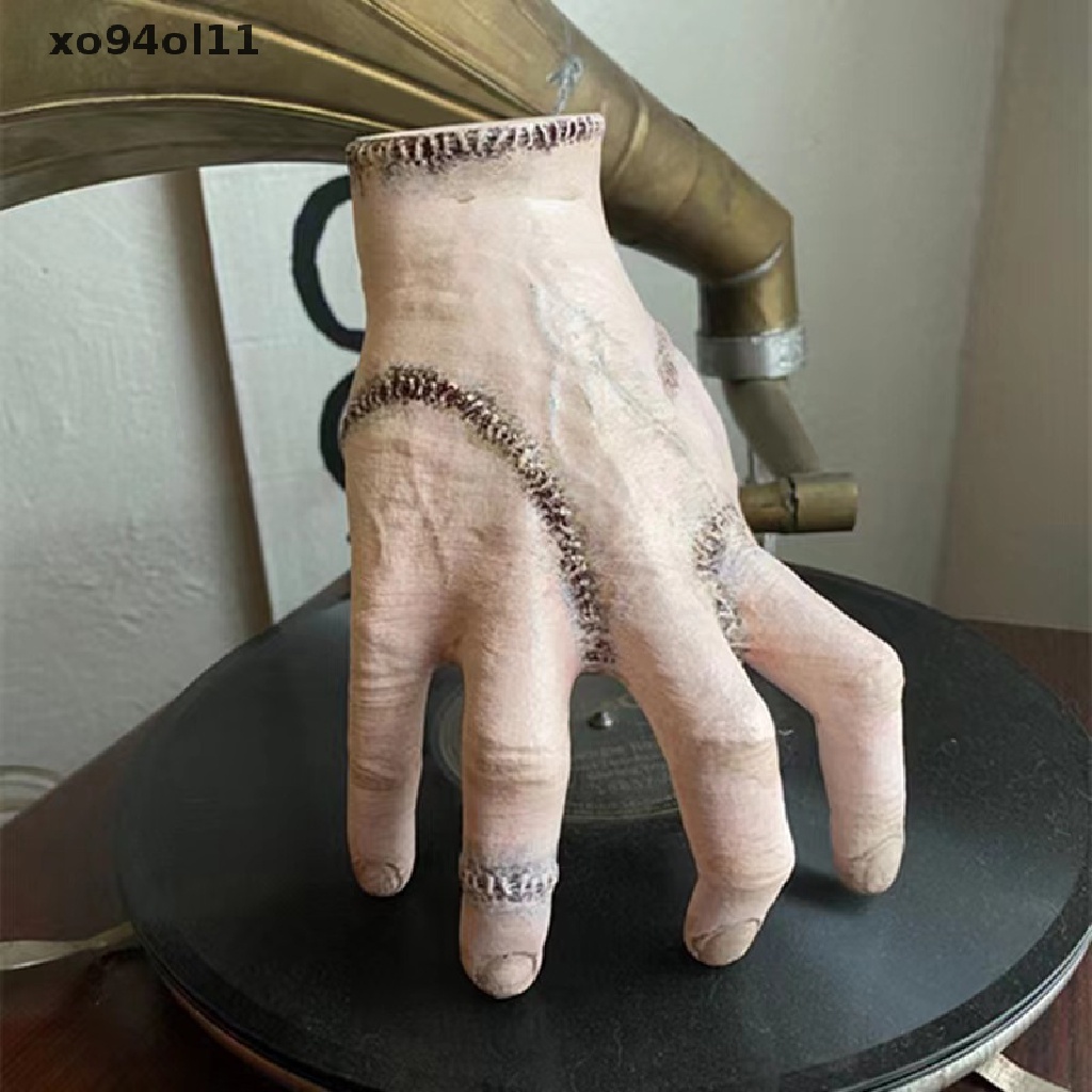 Xo Wednesday Thing Hand From Addams Family Ornament Patung Latex Dekorasi Rumah Craft OL