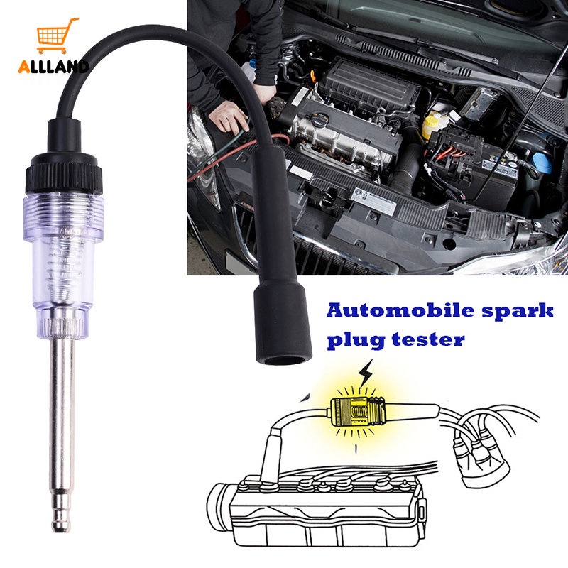 1pc Pen Testing Busi Mobil Portabel Cepat Aman/Tester Sistem Pengapian Mesin Otomotif/Alat Diagnostik Perbaikan Universal Kendaraan