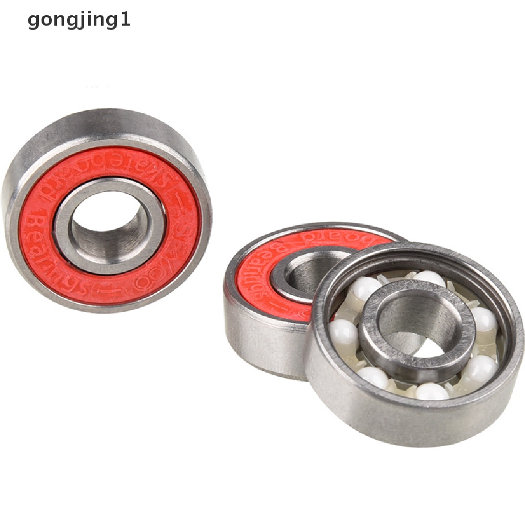 Ggg 1pc Keramik Bola Anti Karat Skateboard 608inline Roller Wheel Bearing 8x22x7mm ID