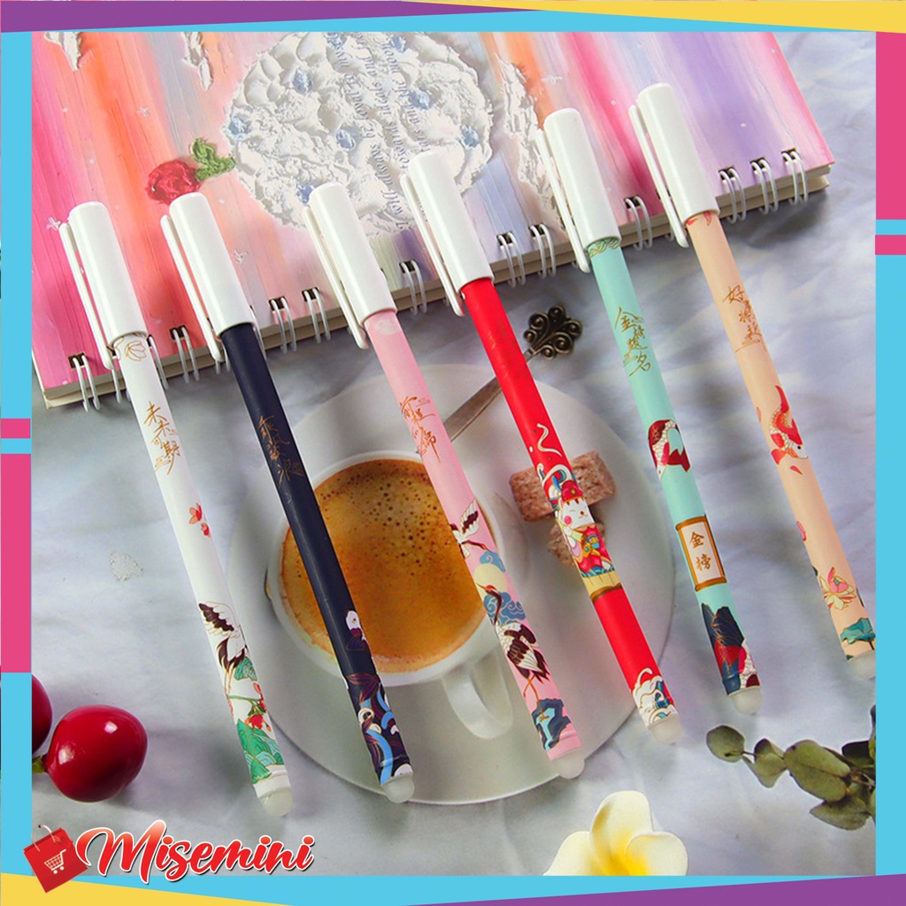 

Ⓜ️ Ⓜ️️Pulpen Bisa Di Hapus Erasable Pen Karakter Viral Pena Magic