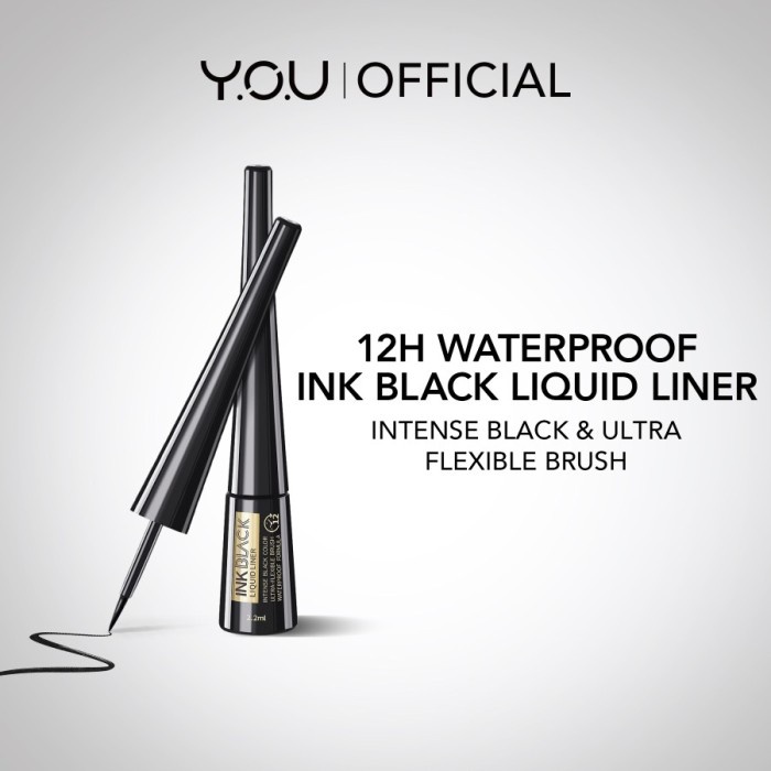 YOU Ink Black Liquid Liner Black