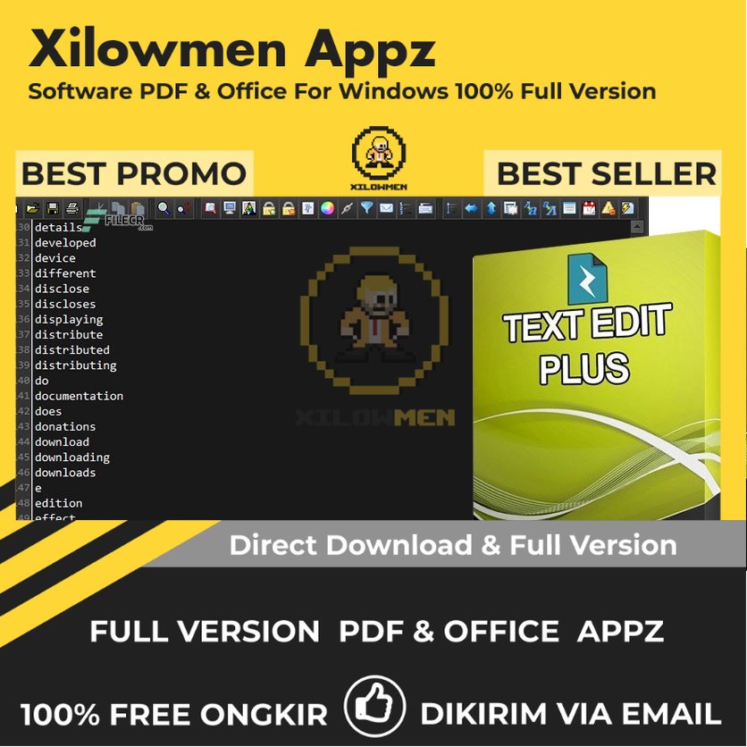 [Full Version]  VovSoft Text Edit Plus Pro PDF Office Lifetime Win OS