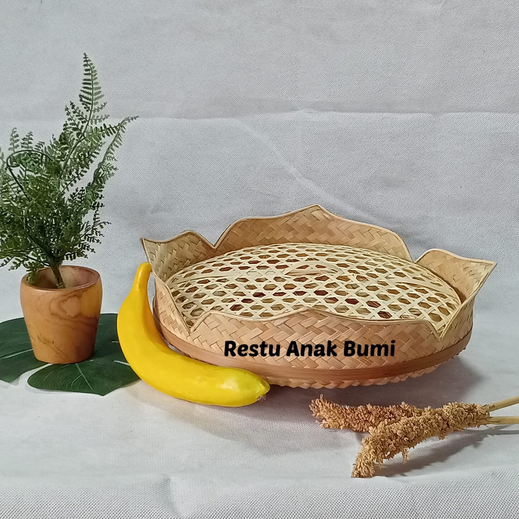 (A082) Teratai Nampan Saji 30cm | Hampers | Hantaran | Gift | Hadiah | Kado | Sembako | Parcel | Wad