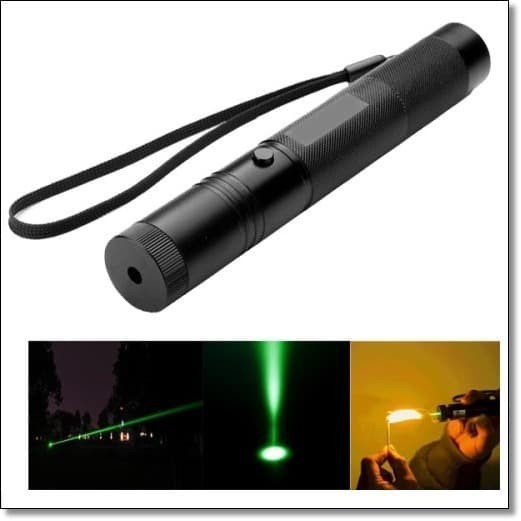 

[[JNT COD]] Green Beam Laser Pointer 1MW 532NM with Baterai+Charger - YL-301