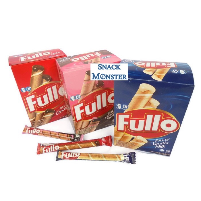 

Fullo Wafer Rolls - Netto 24 pcs x 7 gr