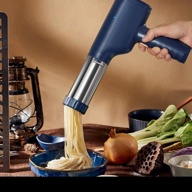 Alat Mesin Pembuat Pasta Mie Udon Elektrik Otomatis Rechargeable