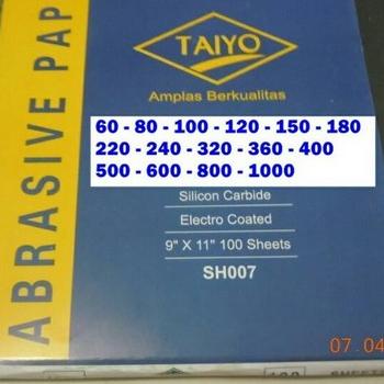 ✼ AMPLAS KERTAS/ AMPLAS GOSOK/AMPLAS GOSOK ANTI AIR ☆