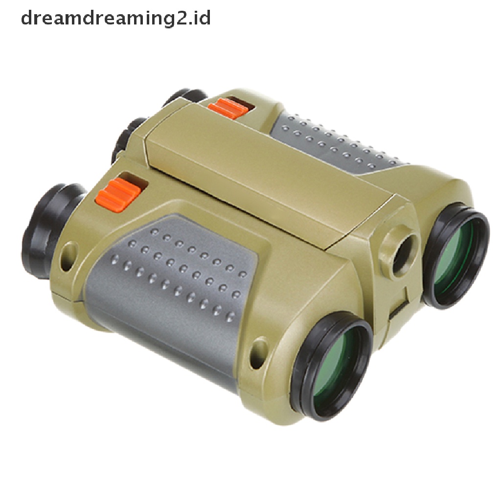 (dream) 4x30mm Night Vision Viewer Pengintai Spy Scope Teropong Pop-up Cahaya Baru.