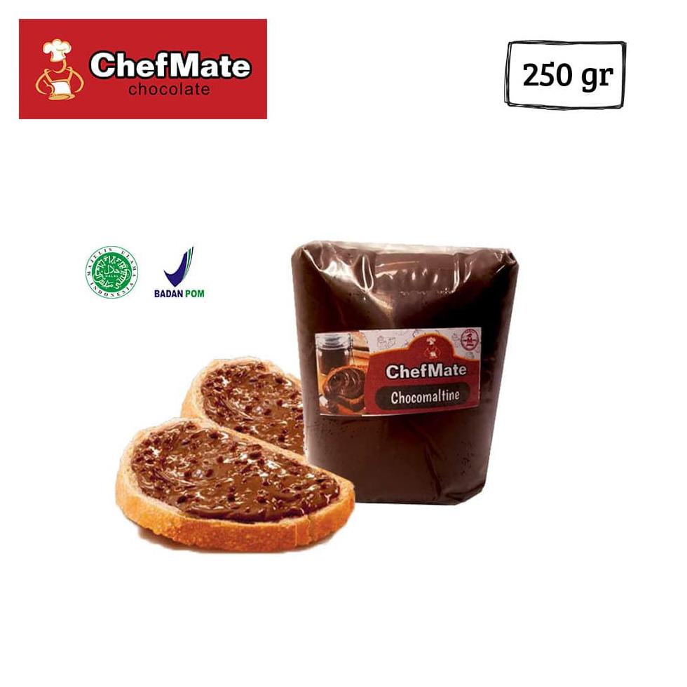 

J78 250GR CHEFMATE Chocomaltine Crunchy selai filling HOT PRODUCT が