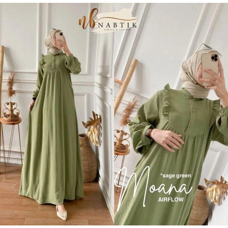 GAMIS MOANA KRINGKEL/GAMIS CRINCLE MOANA/GAMIS KRINGKEL WANITA