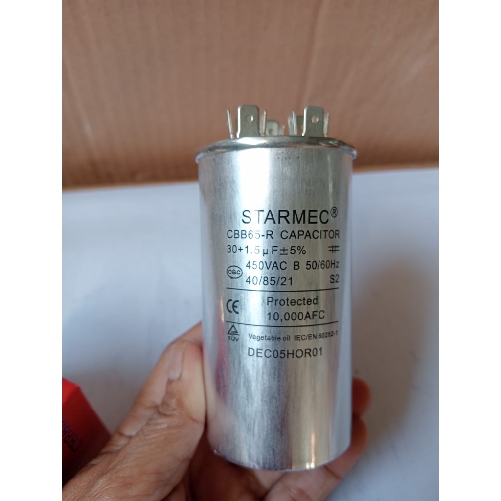 kapasitor ac  30+1.5 uf