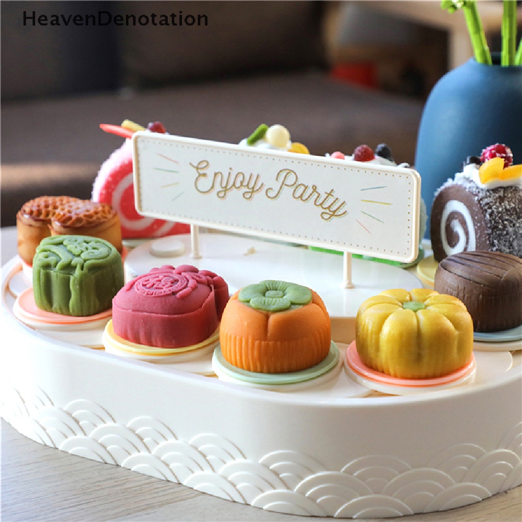 [HeavenDenotation] 1pc Mesin Conveyor Sushi Putar Otomatis Sushi Dessert Display Piring HDV