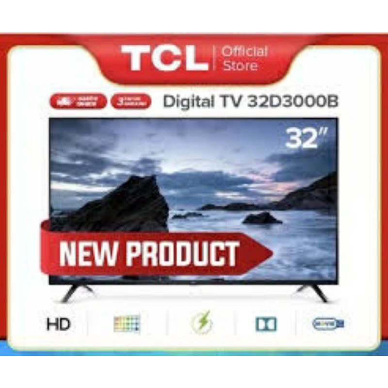 LED TV TCL L32D3000B